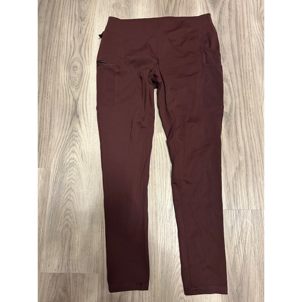Carhartt Womens Force Utility Leggings Nylon Elastane Medium Burgundy gorpcore